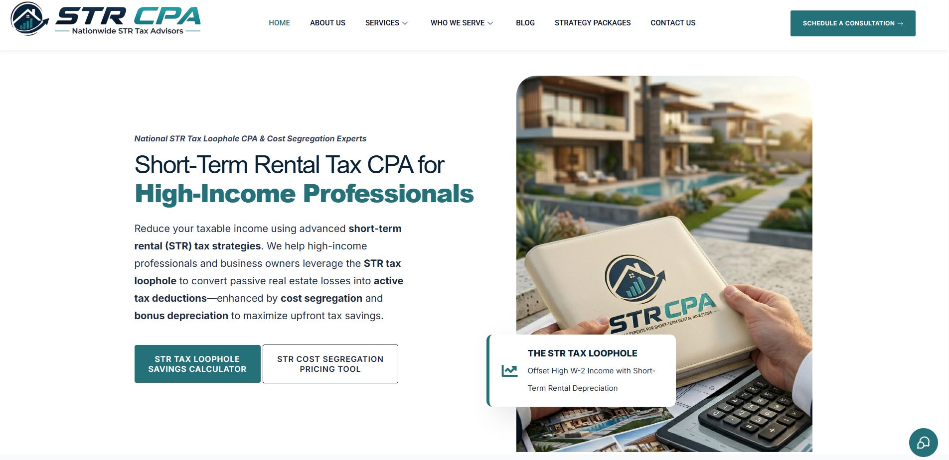 Short Term Rentals CPA Website