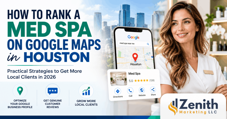 How to Rank a Med Spa on Google Maps in Houston